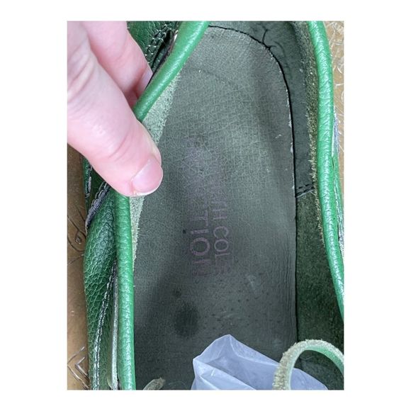 Kenneth Cole Reaction Men’s Green Loafers Slip On Top Sider Boat Deck Sz 11.5 - Picture 5 of 14